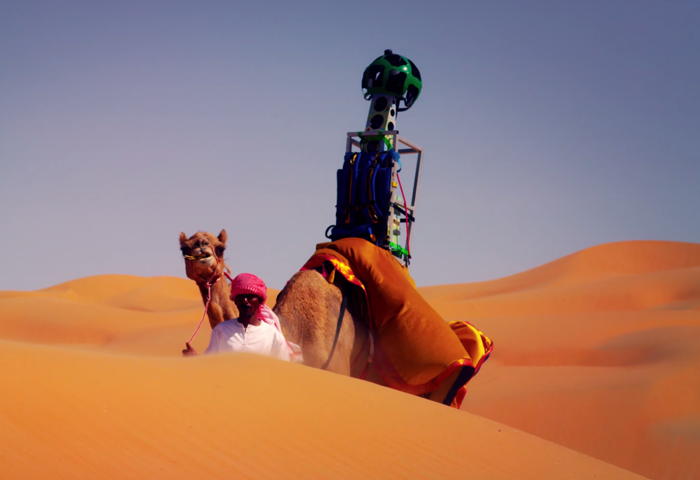 Google wynajmuje wielbłąda do tworzenia Street View dla Arabskiej pustyni