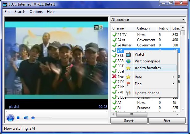 JLC's Internet TV 1.2.0