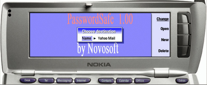 PasswordSafe 1.8