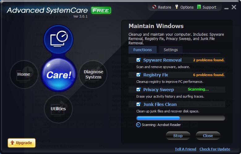 Advanced SystemCare Free 8.0.3.621