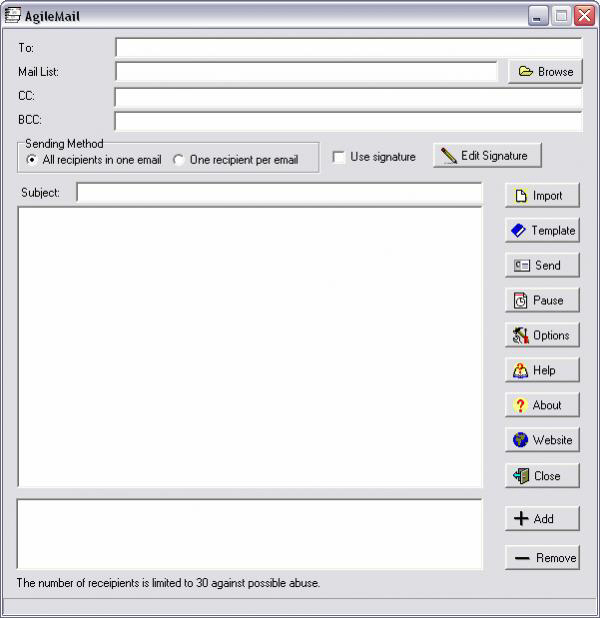 AgileMail 2.0