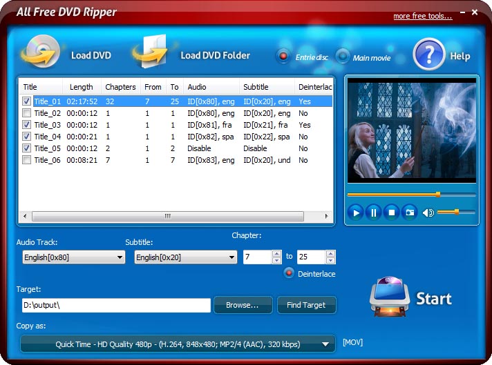 All Free DVD Ripper 8.2.6