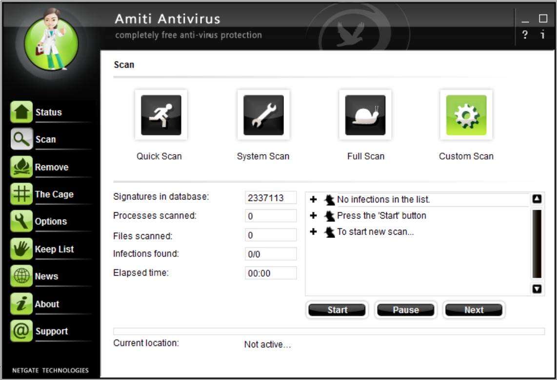 Amiti Antivirus 1.0.305.0