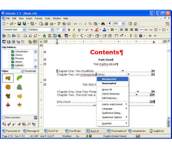 Atlantis Nova Word Processor 1.0.0.71