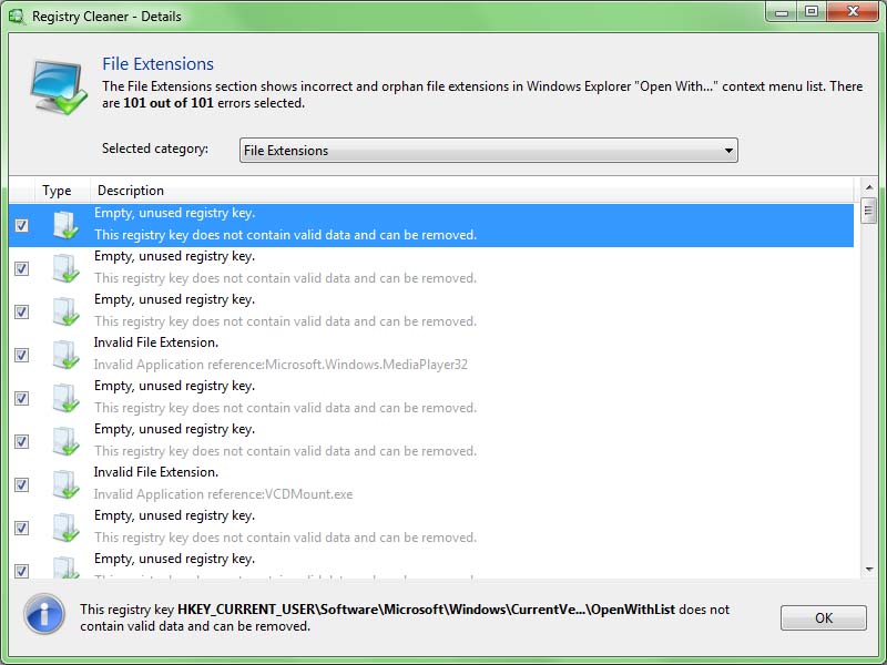 Auslogics Registry Cleaner 4.1.0.0