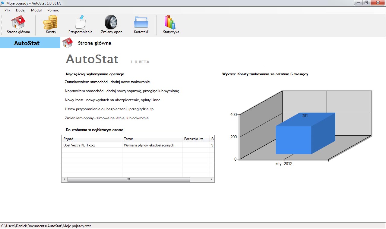 AutoStat 1.0 Beta