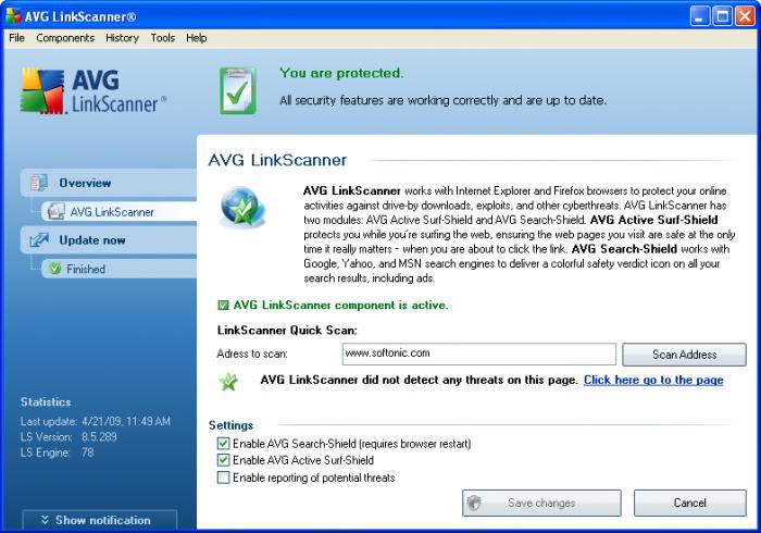 AVG LinkScanner 2015 Build 5645a8758