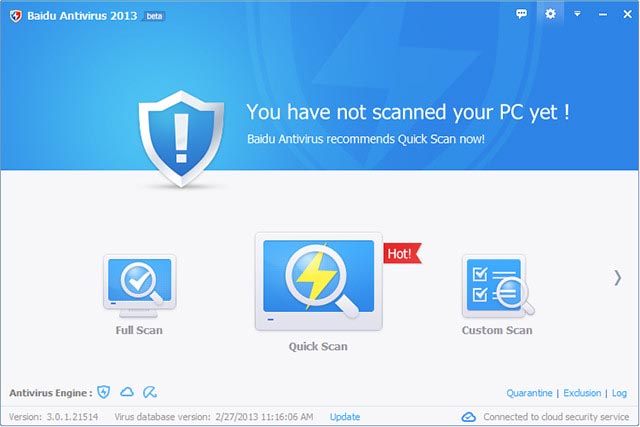 Baidu Antivirus 2015 5.2.3.105318