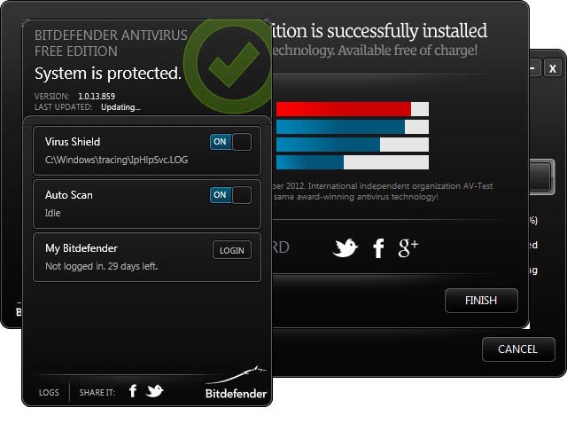 Bitdefender Antivirus Free Edition 1.0.21.1099