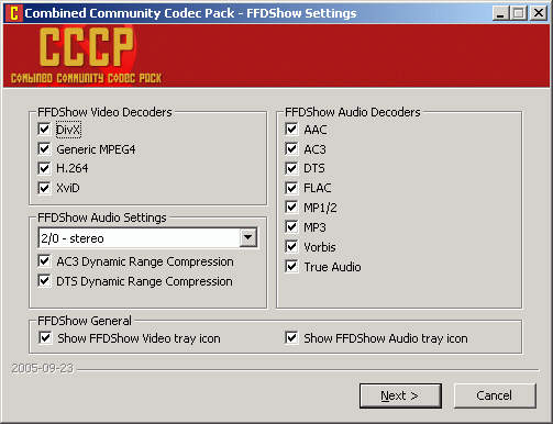 Combined Community Codec Pack 2014-07-13 / 2014-12-25 Beta