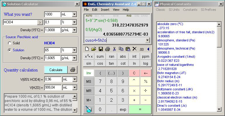 Chemistry Assistant 2.4