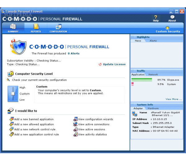 COMODO Internet Security 8.0.0.4344