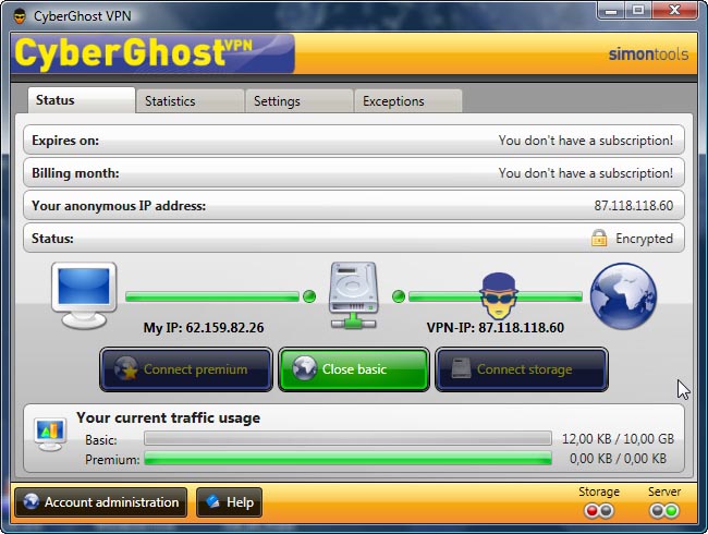 CyberGhost VPN 5.0.14.7