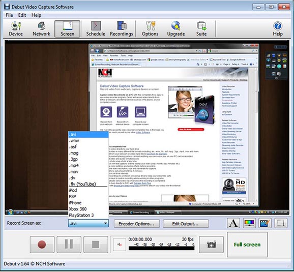 Debut Video Capture Software 2.05