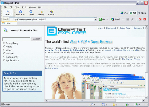 Deepnet Explorer 1.5.3 Beta 3