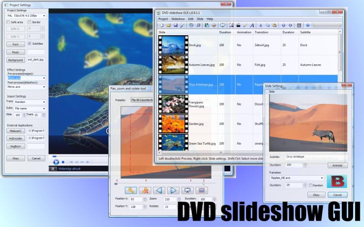 DVD slideshow GUI 0.9.5.4