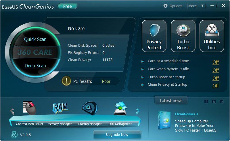 EaseUS CleanGenius 3.2.4 Free