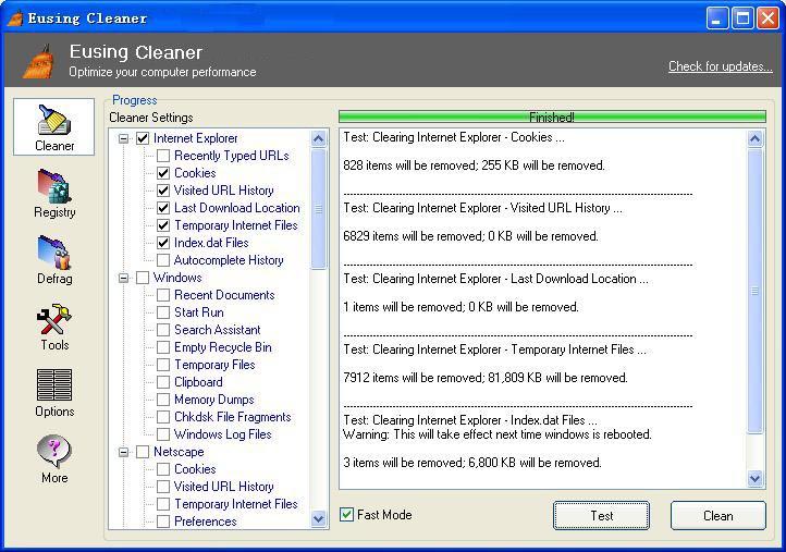 Eusing Cleaner 3.8