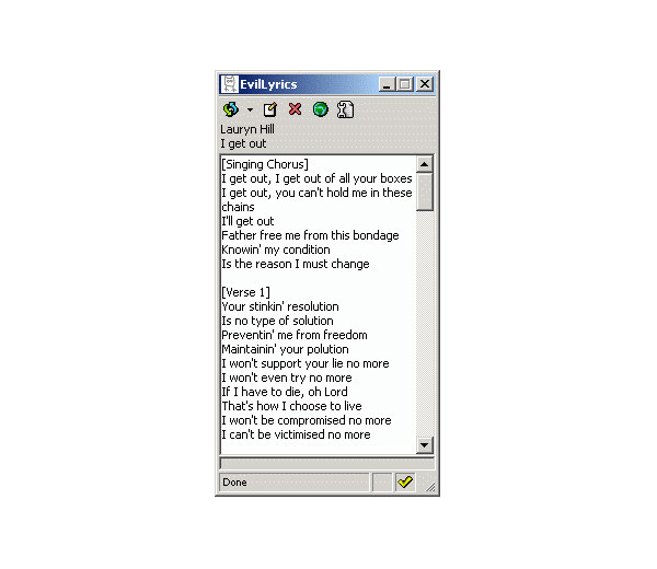 EvilLyrics 0.1.91 Build 144