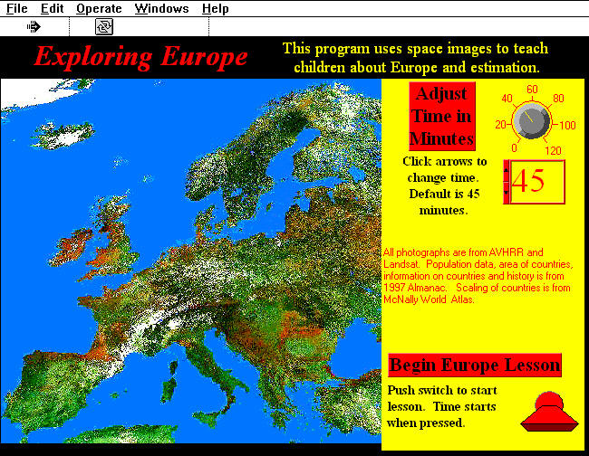 Exploring Europe 1.0