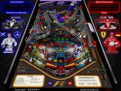 F1 Visual Pinball 1.3