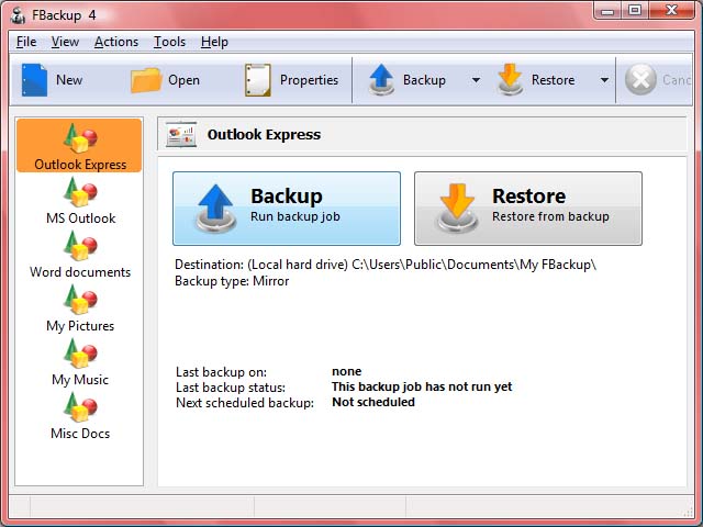 FBackup 5.2.663