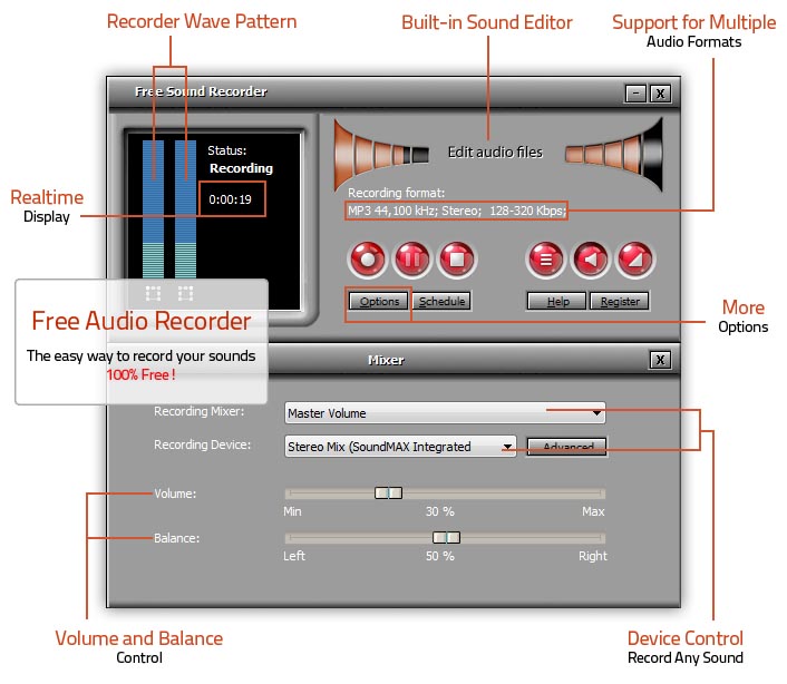 Free Sound Recorder 10.0.2