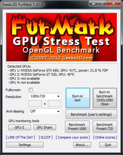 FurMark 1.15.0 