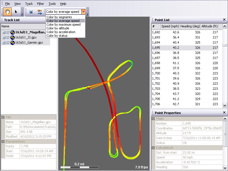 GPS Track Editor 1.13.130 Beta