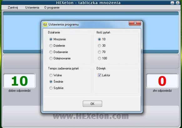 HEXelon Tabliczka mnożenia 4.0