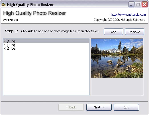 High Quality Photo Resizer 6.0