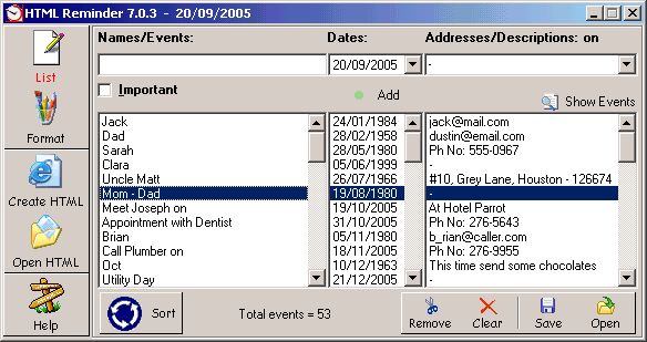 HTML Reminder 7.0.3