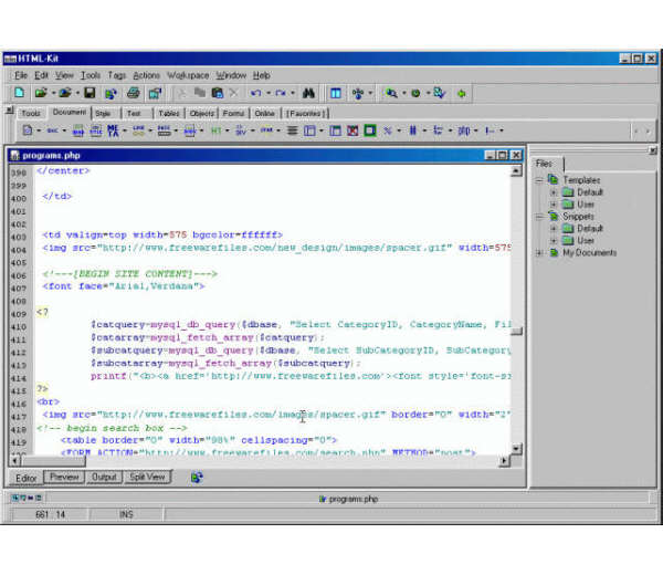 HTML-Kit 1.0 292