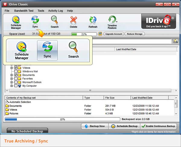 IDrive Online Backup Classic  6.2.0.2