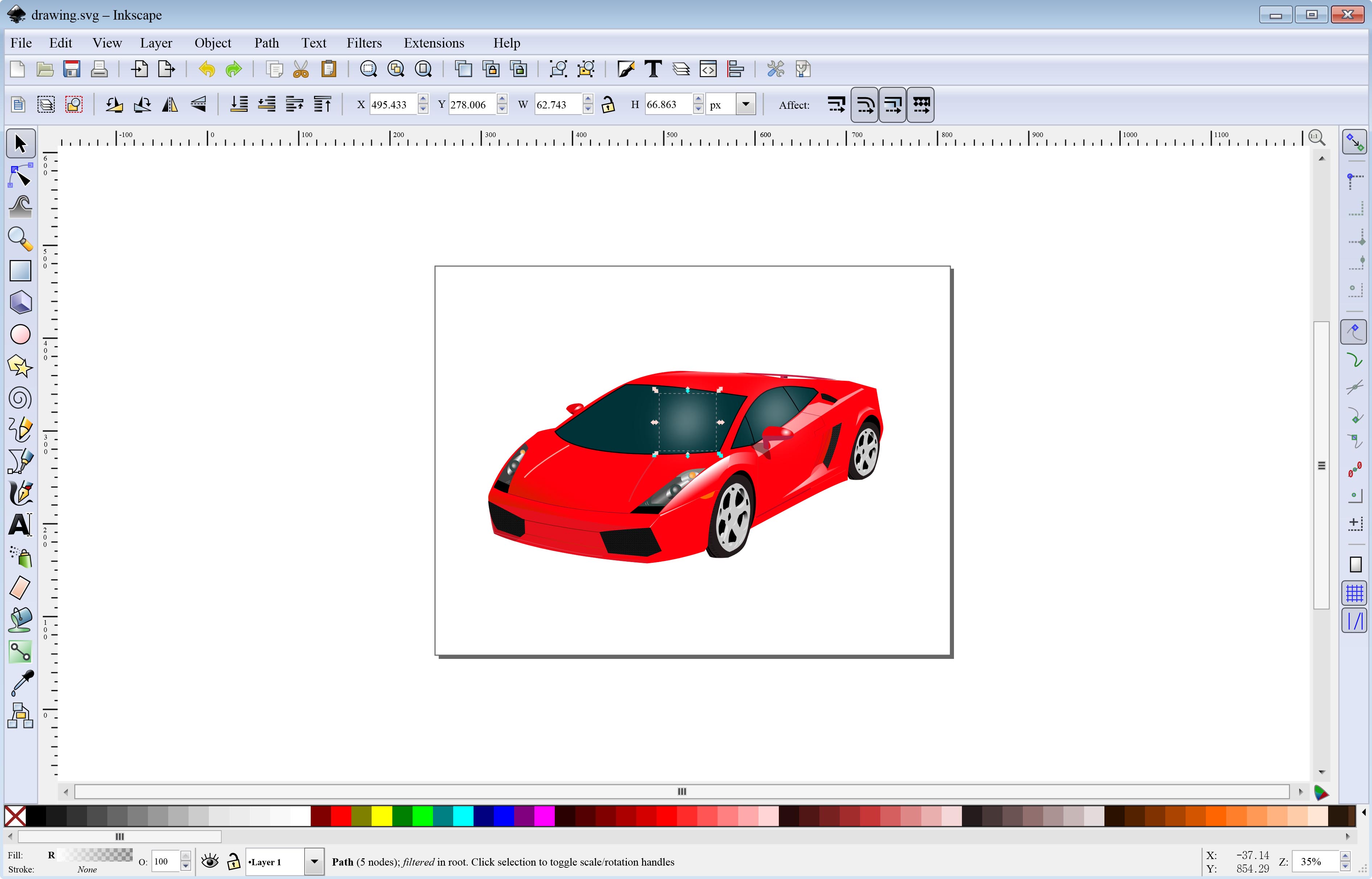 Inkscape 0.48.5-1