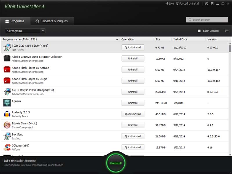 IObit Uninstaller 4.2.6.1 