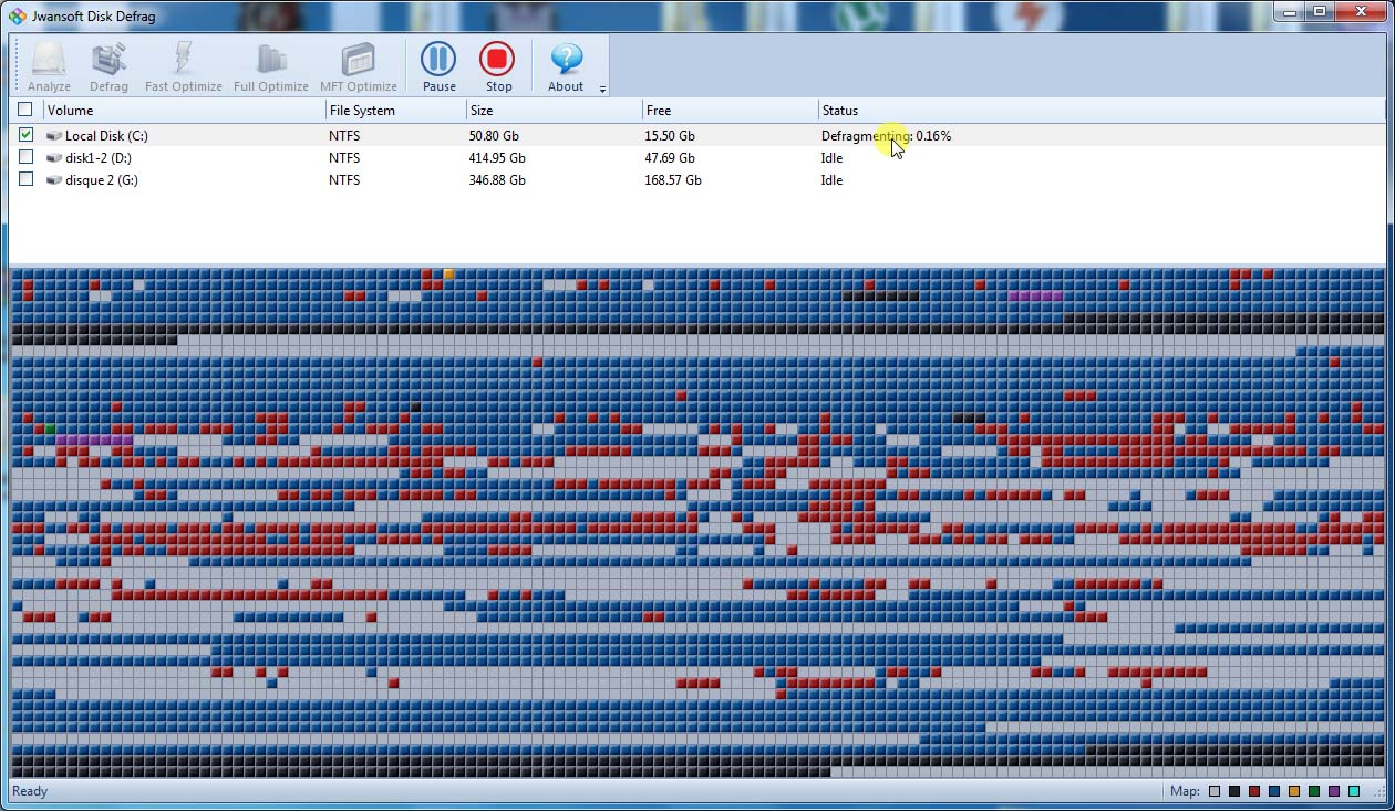 Jwansoft Disk Defrag 1.2