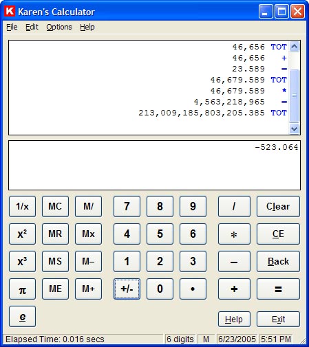 Karen's Calculator 1.2 1.2