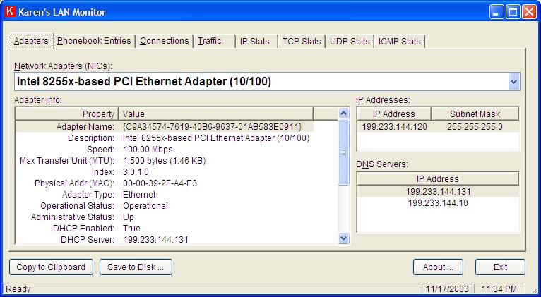 Karen's LAN Monitor 1.4.4