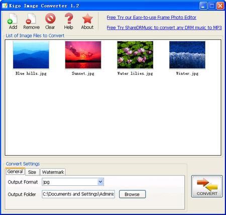 Kigo Image Converter 2.1.1