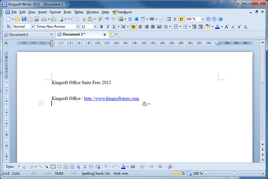 Kingsoft Writer Free 2015 9.1.0.4941