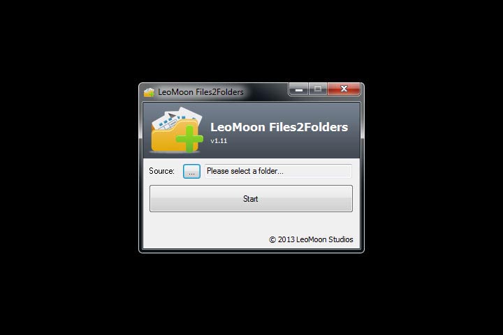 LeoMoon Files2Folders 1.11