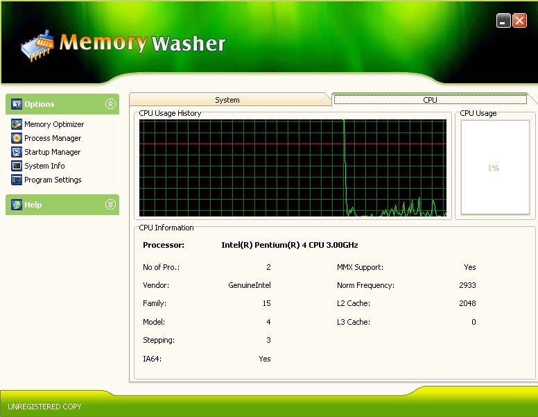 Memory Washer 7.1