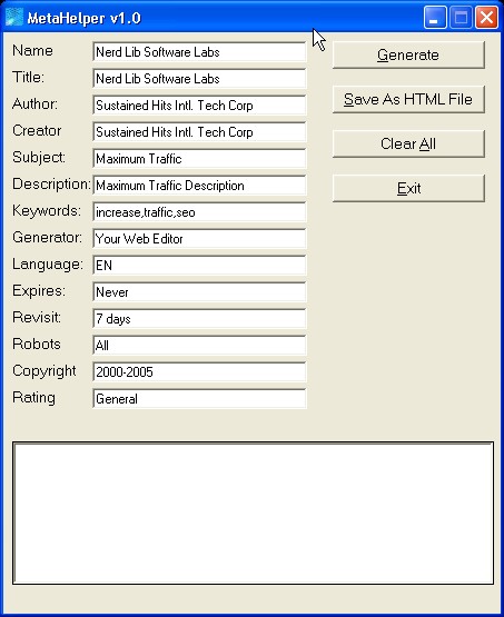 Meta Helper 1.0