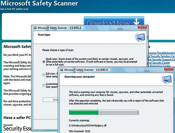 Microsoft Safety Scanner 1.0.3001.0