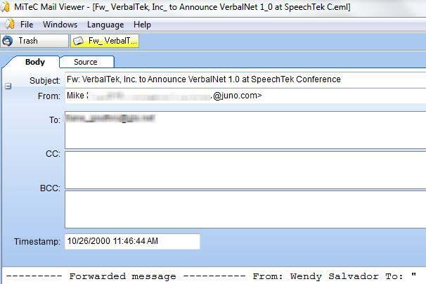 MiTeC Mail Viewer 1.8.5