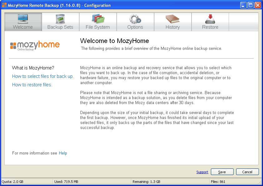 MozyHome 2.28.0.421