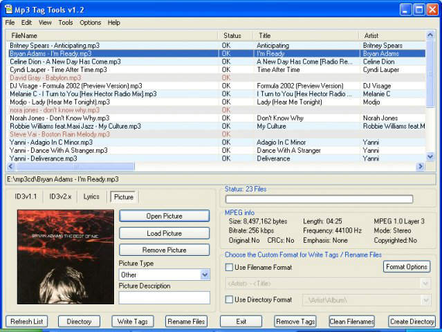 Mp3 Tag Tools 1.2 Build 009 Beta