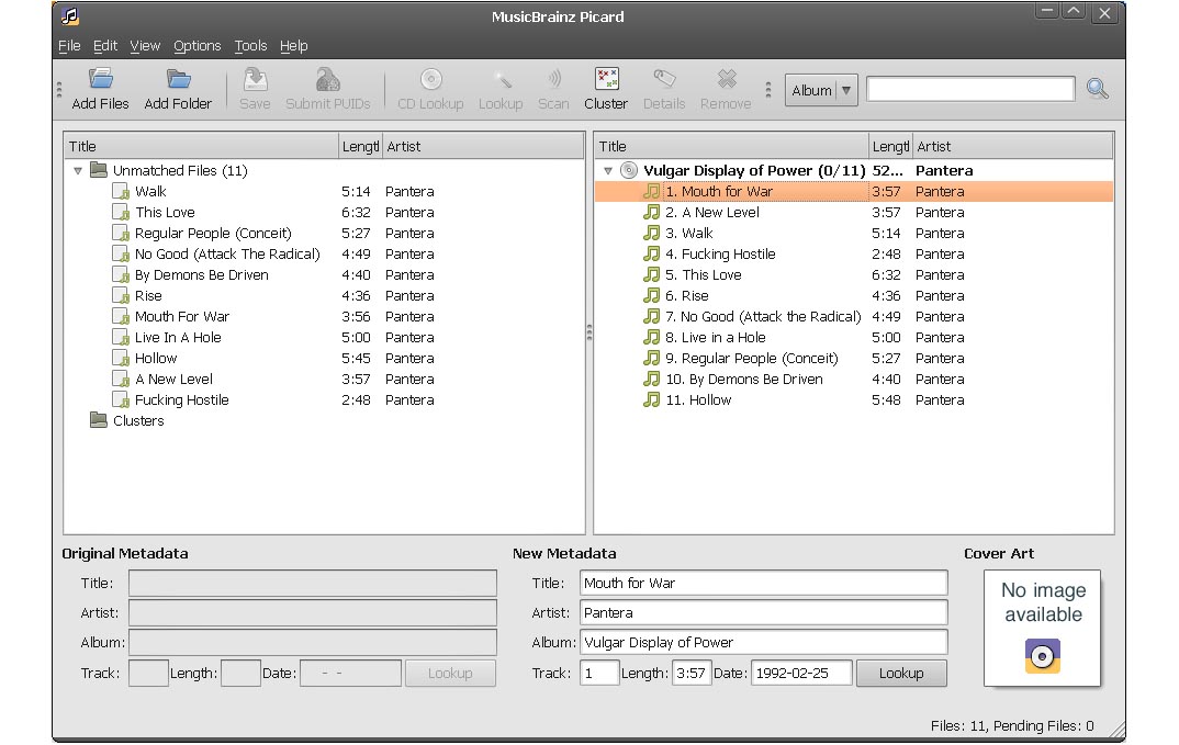 MusicBrainz Picard 1.3.2