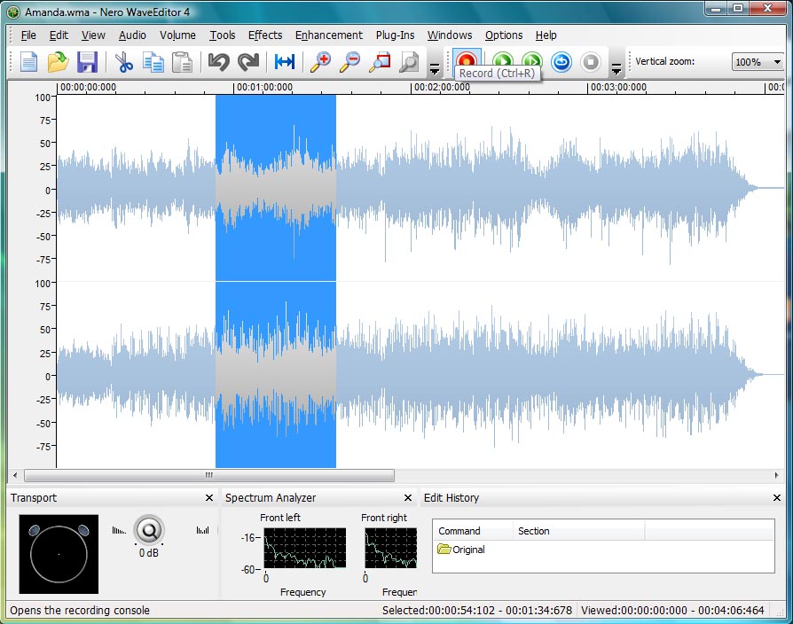 Nero WaveEditor 12.05.1500